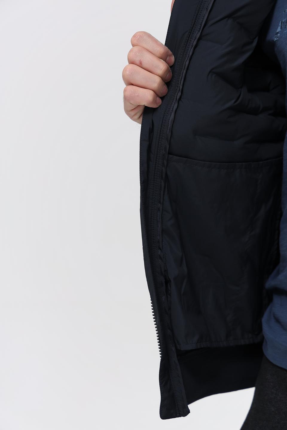 Кардиган Bugatti стеганый тёмно-синий