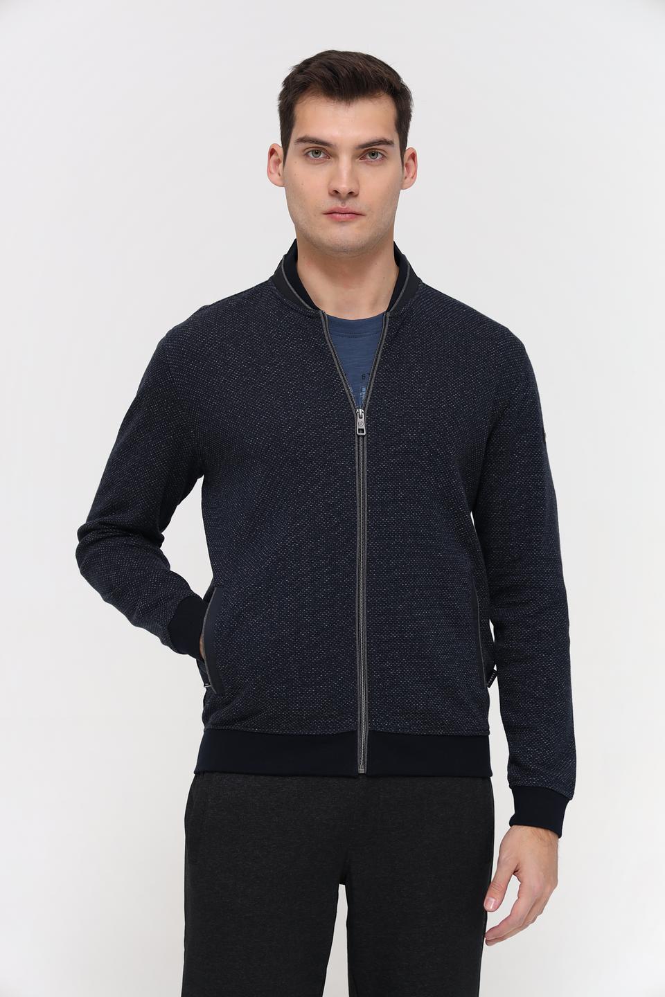 Кардиган Bugatti мужской тёмно-синий