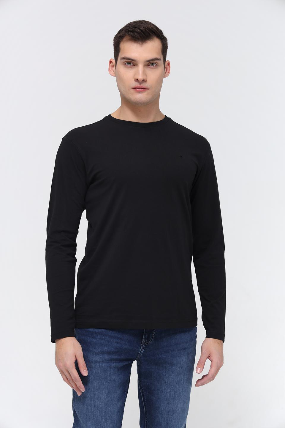 Лонгслив Granchio чёрный