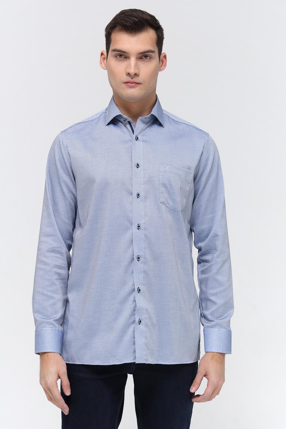 Рубашка Casa Moda голубая