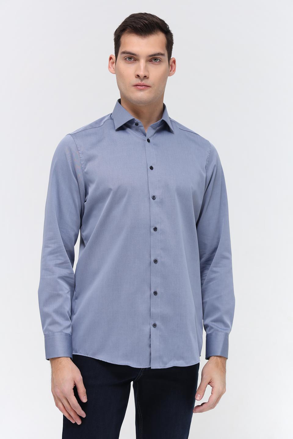 Рубашка Venti men голубая