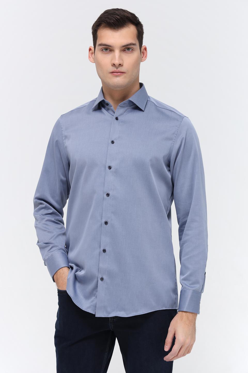 Рубашка Venti men голубая