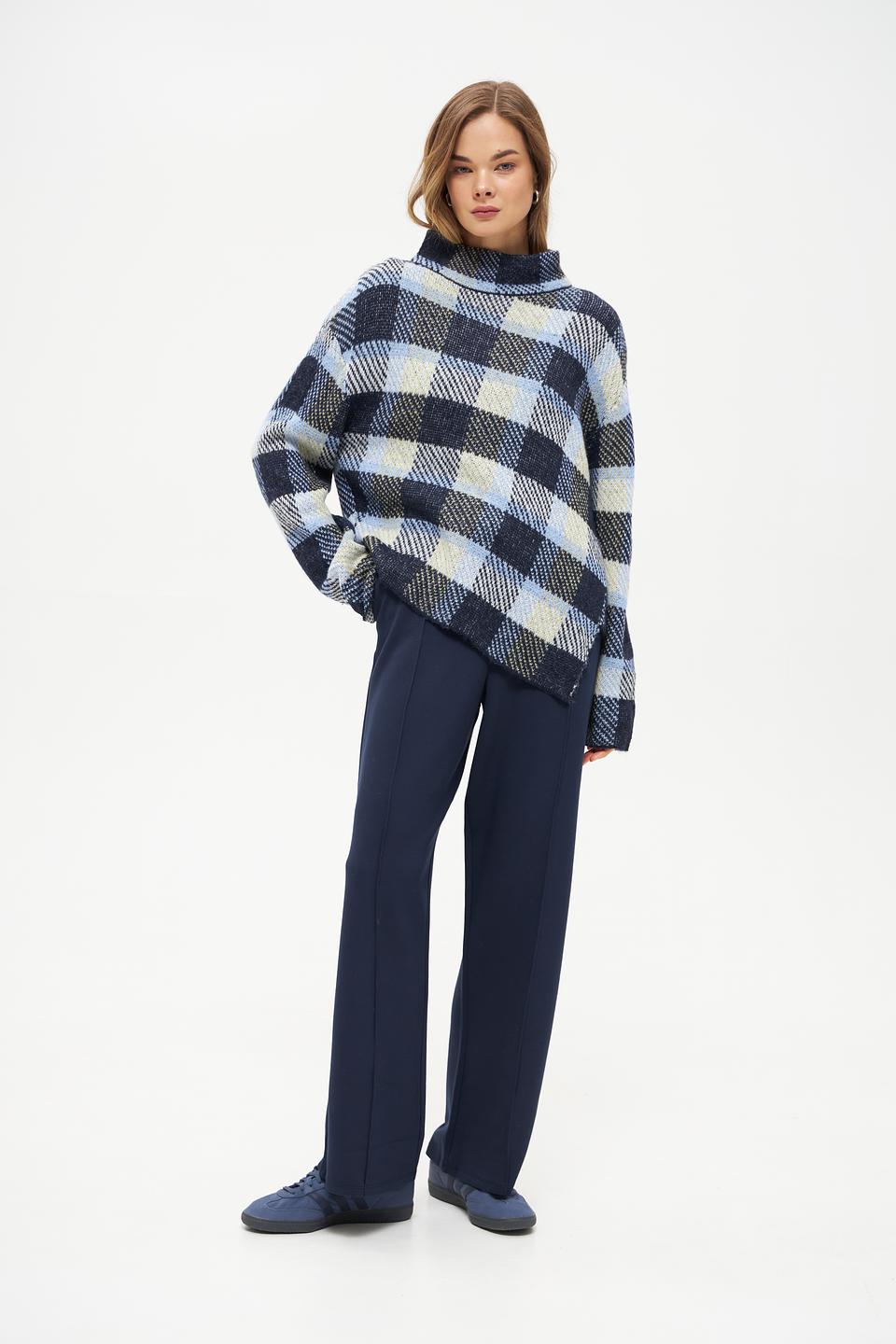 Пуловер Tom Tailor в клетку