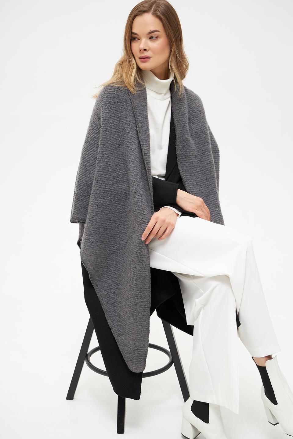 Шарф Tom Tailor серый