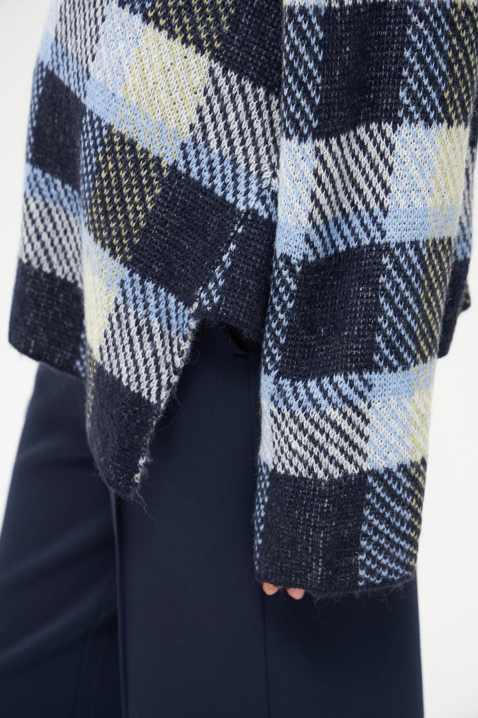 Пуловер Tom Tailor в клетку