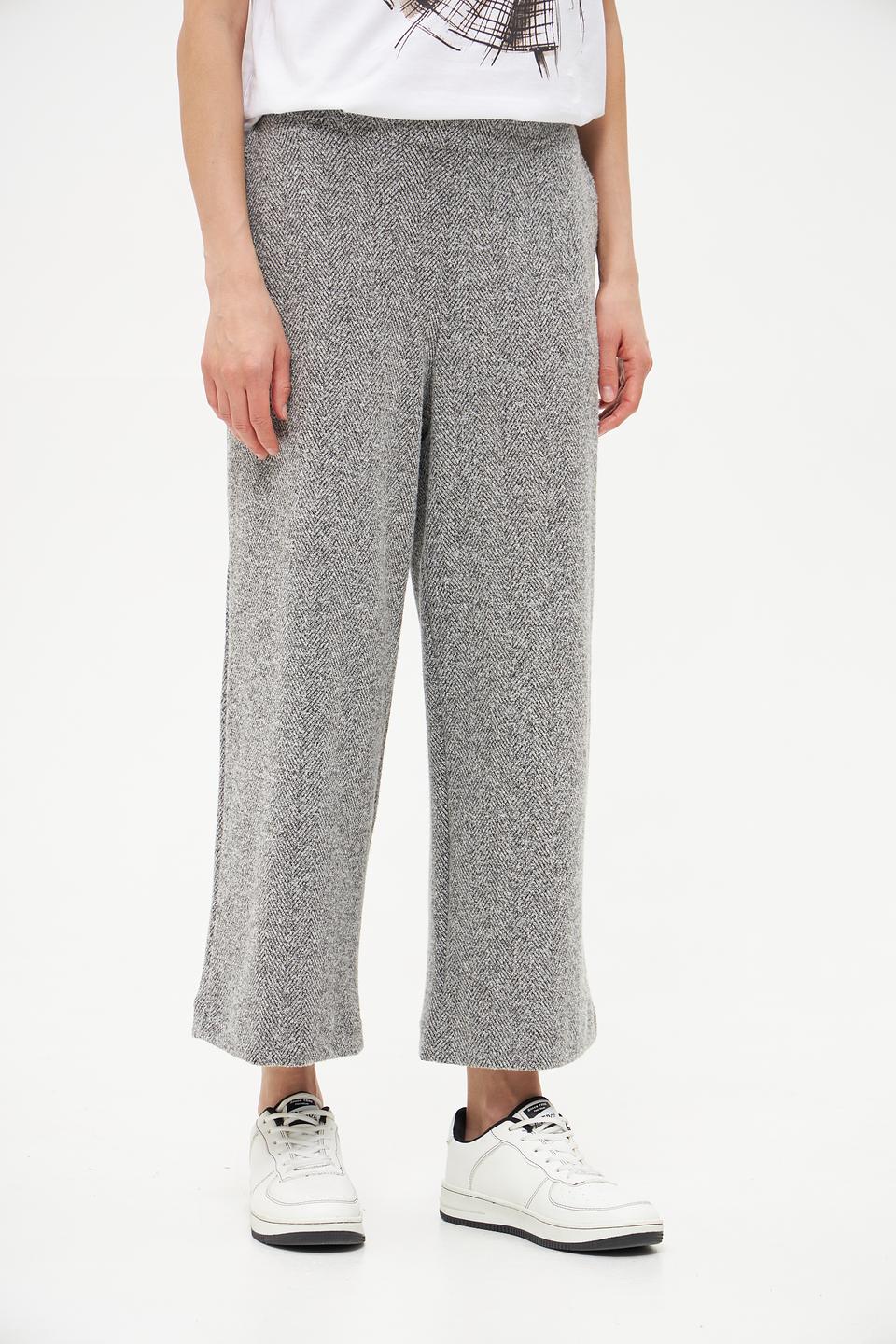 Брюки клёш Tom Tailor в клетку