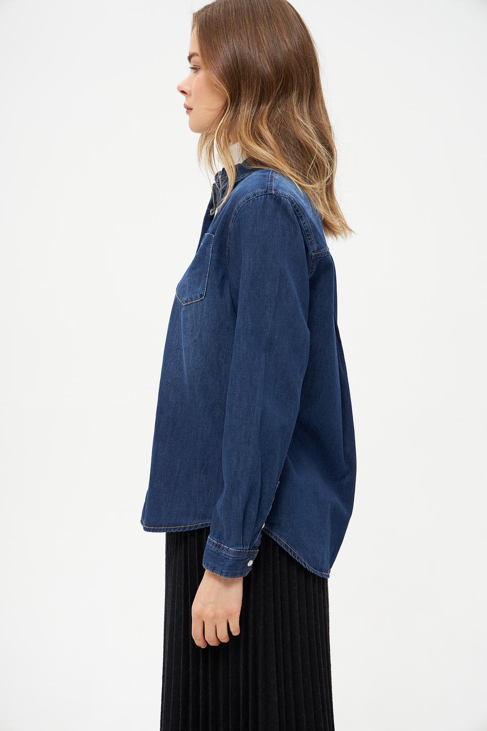 Рубашка Time Zone джинсовая