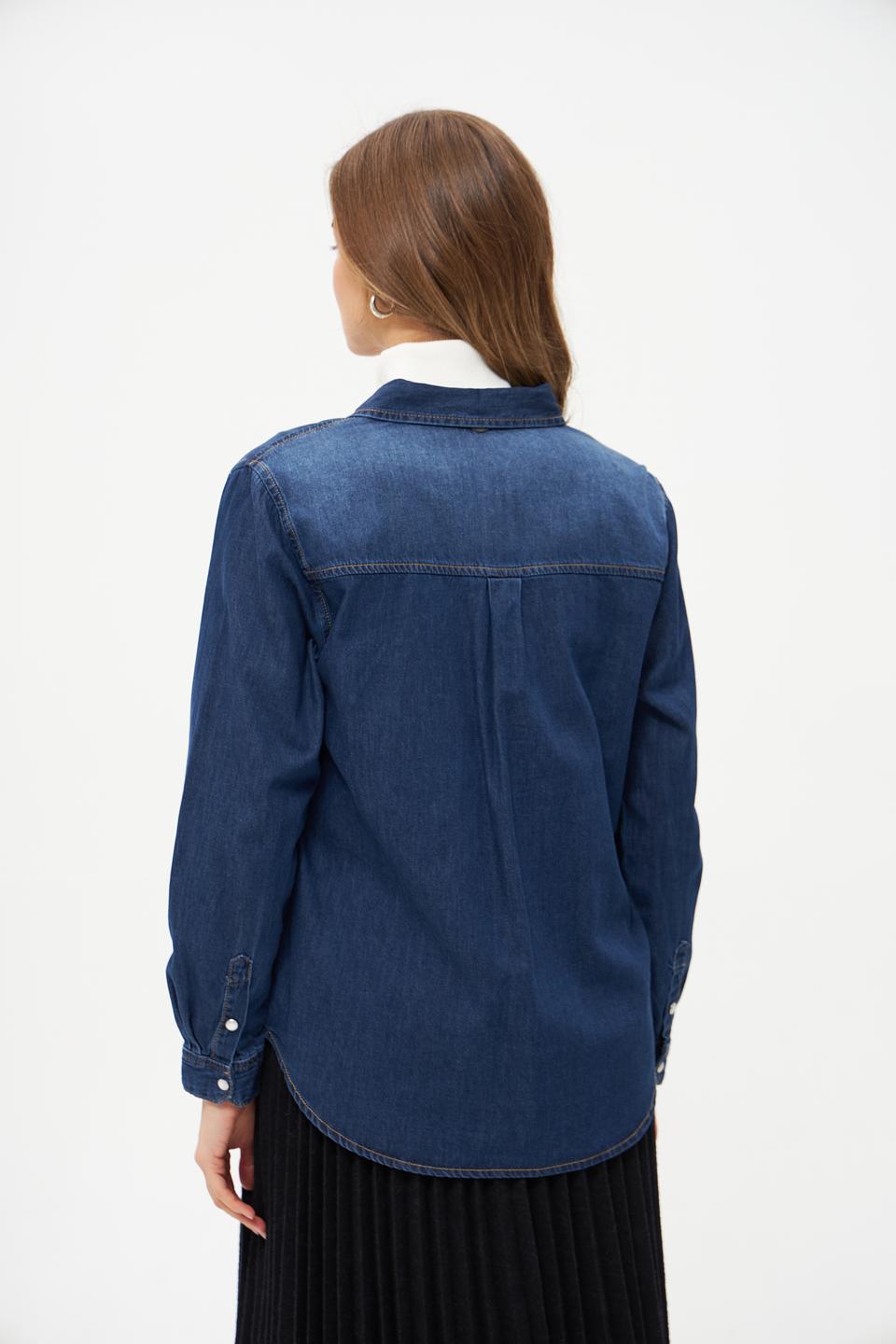 Рубашка Time Zone джинсовая