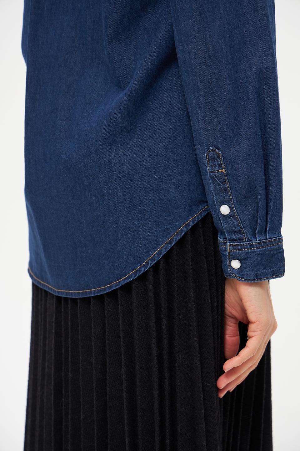 Рубашка Time Zone джинсовая