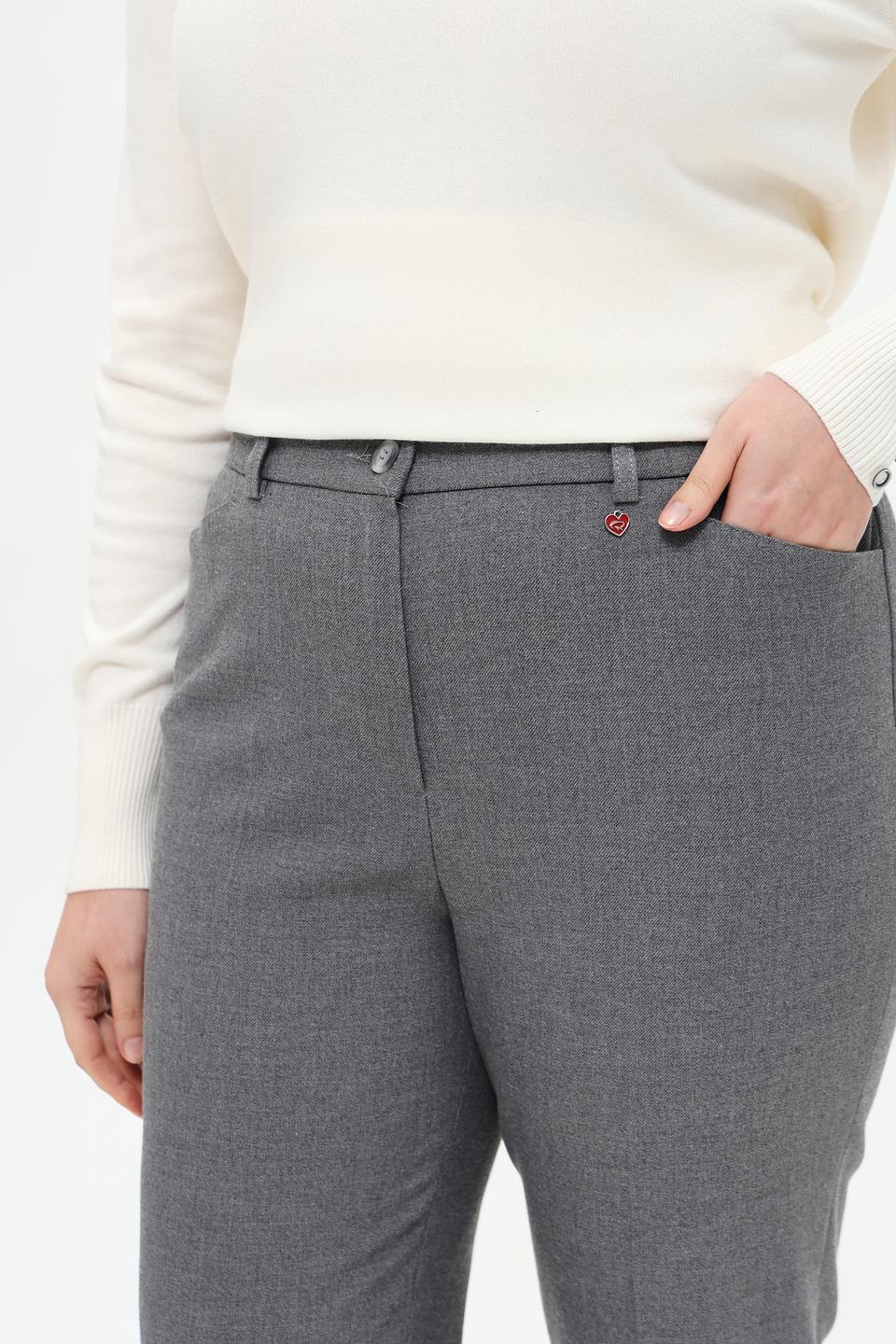 Брюки Relaxed by Toni серые