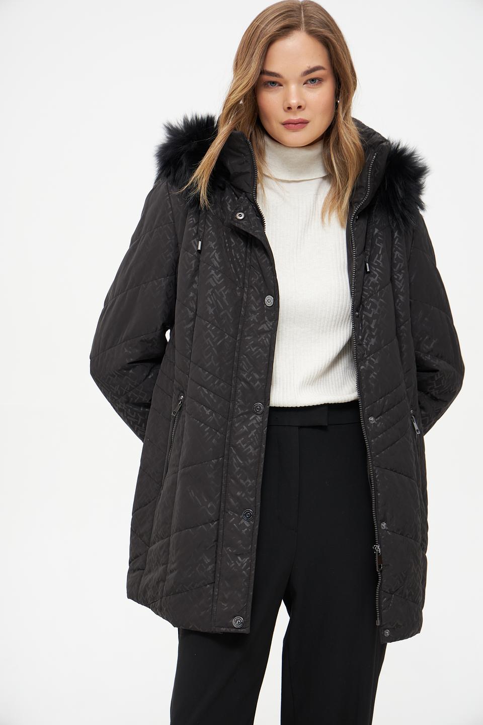 Куртка Lebek стеганая чёрная