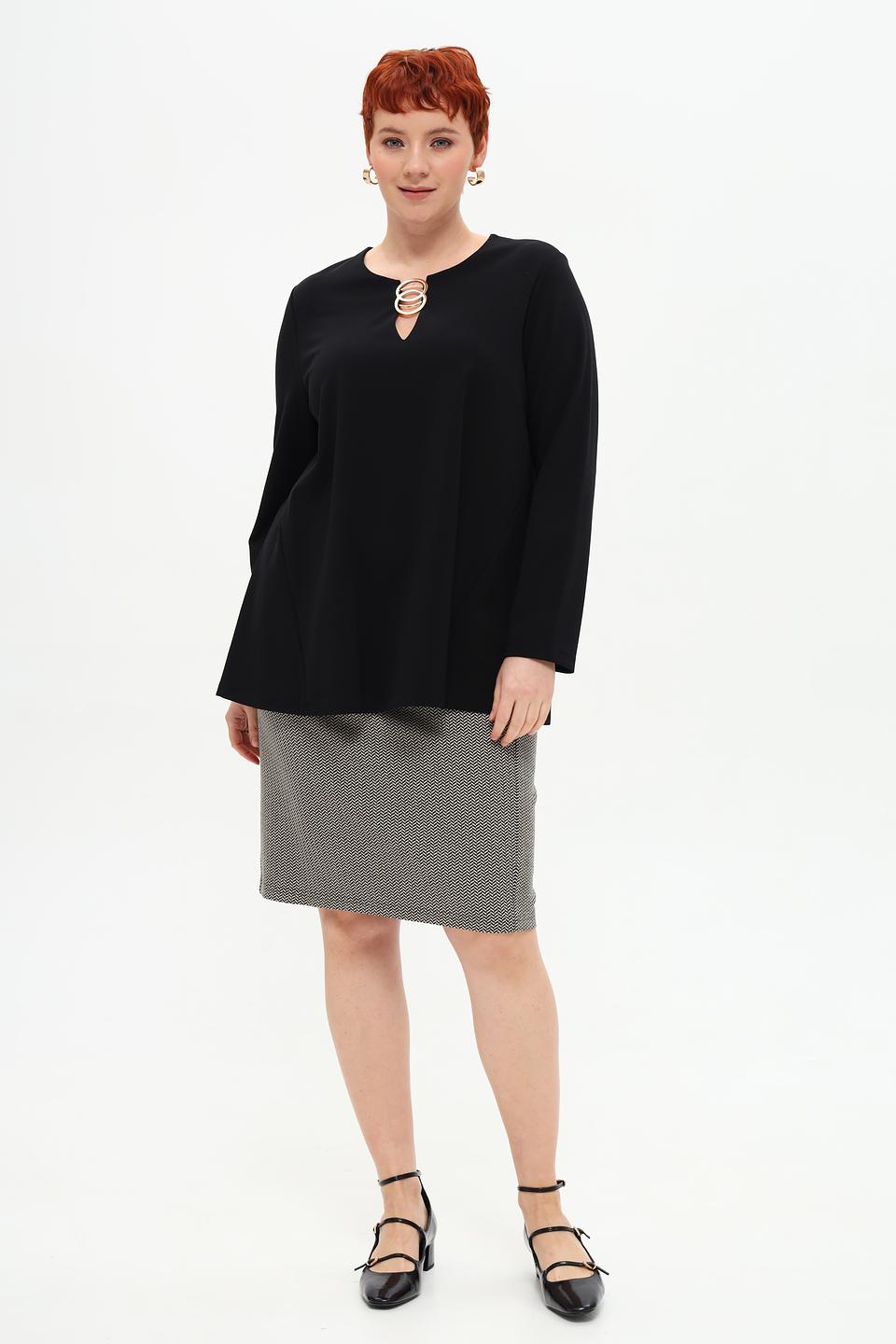 Блуза Samoon с вырезом