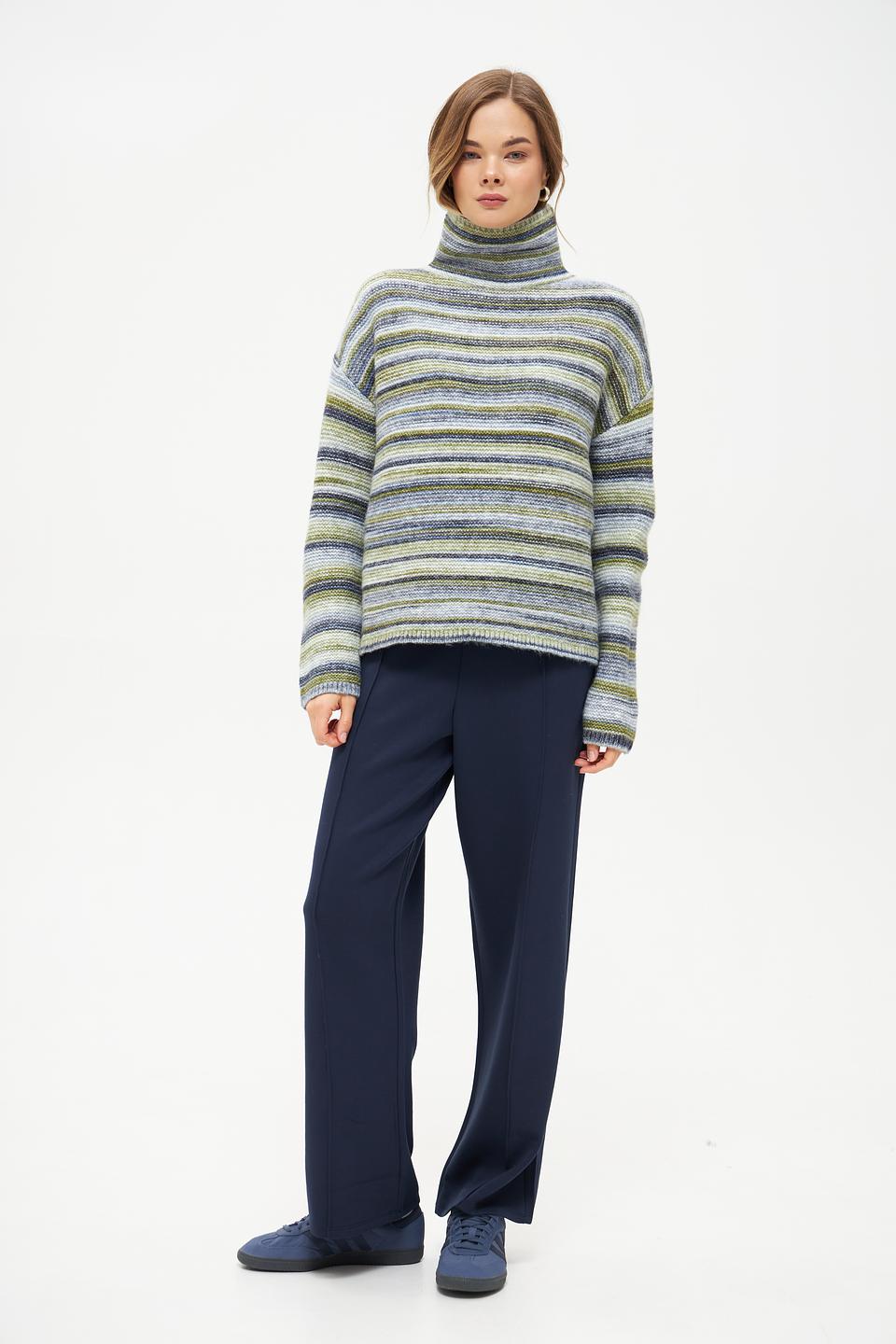 Пуловер Bianca в полоску