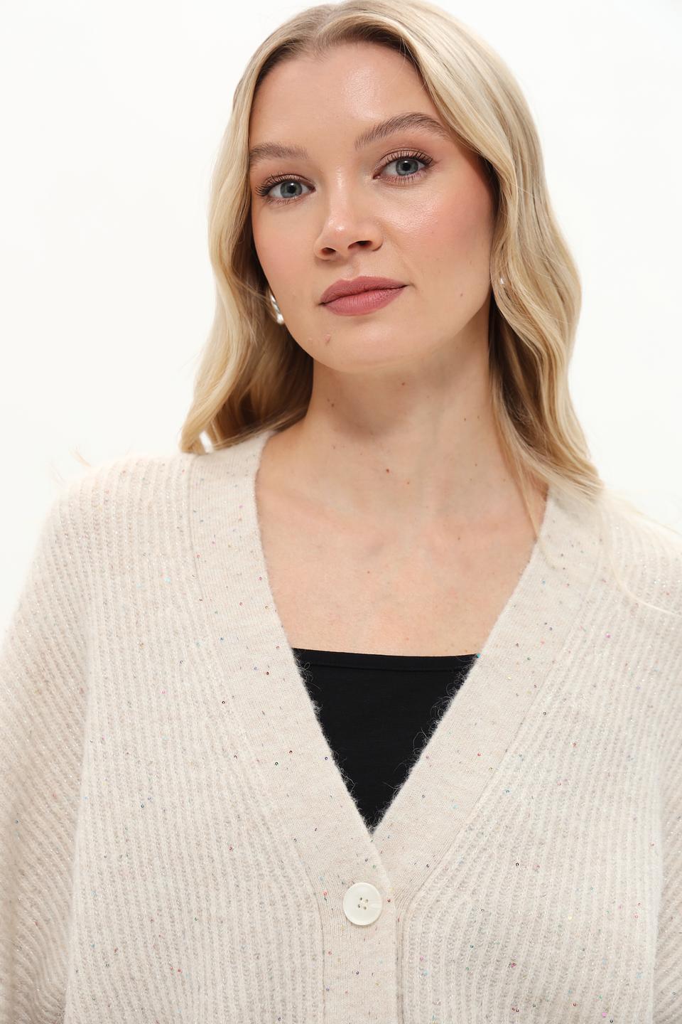 Жакет Gerry Weber вязаный бежевый