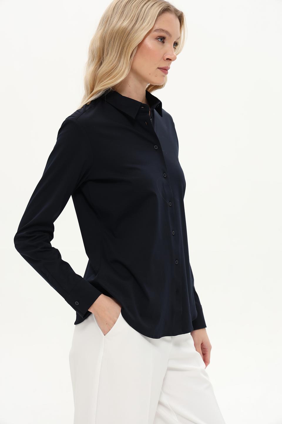 Рубашка Gerry Weber классическая черная