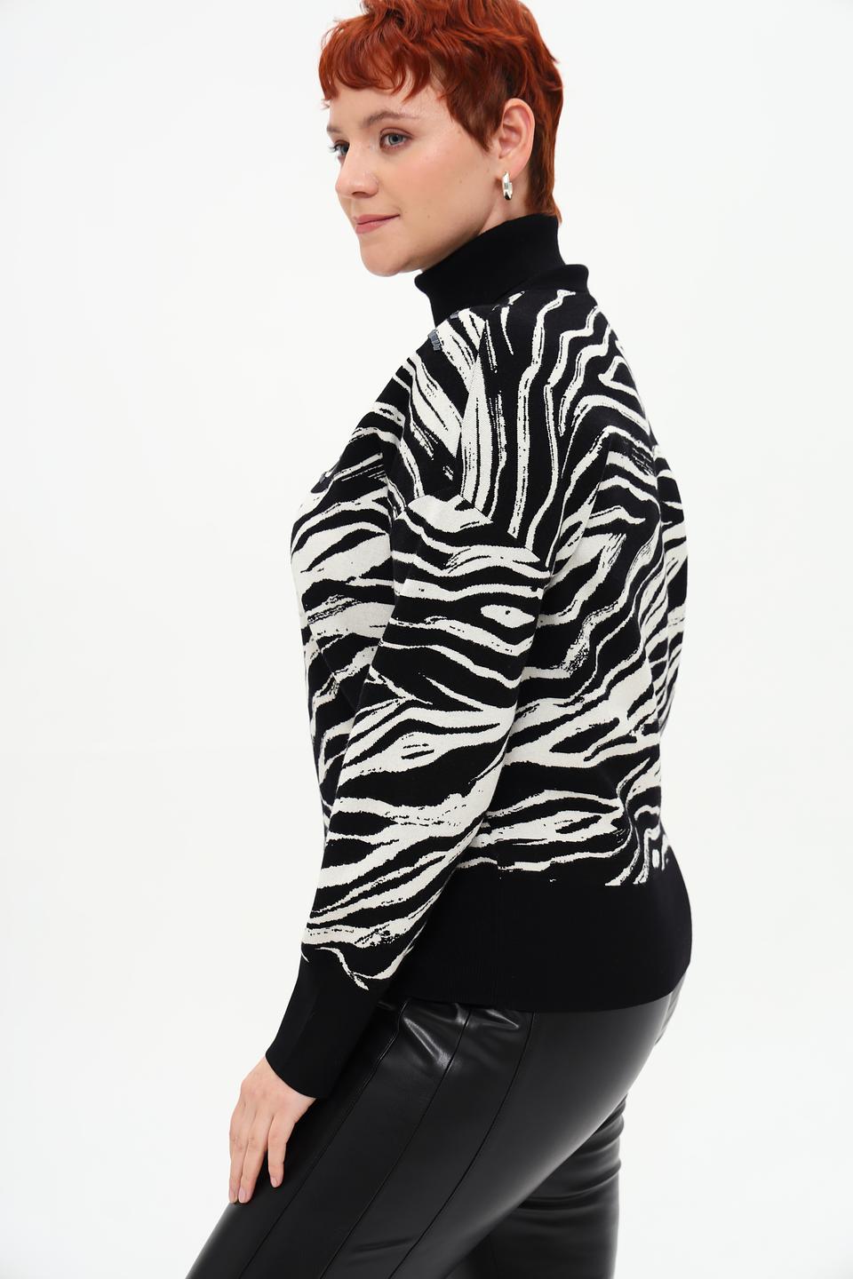 Водолазка Gerry Weber принт зебра