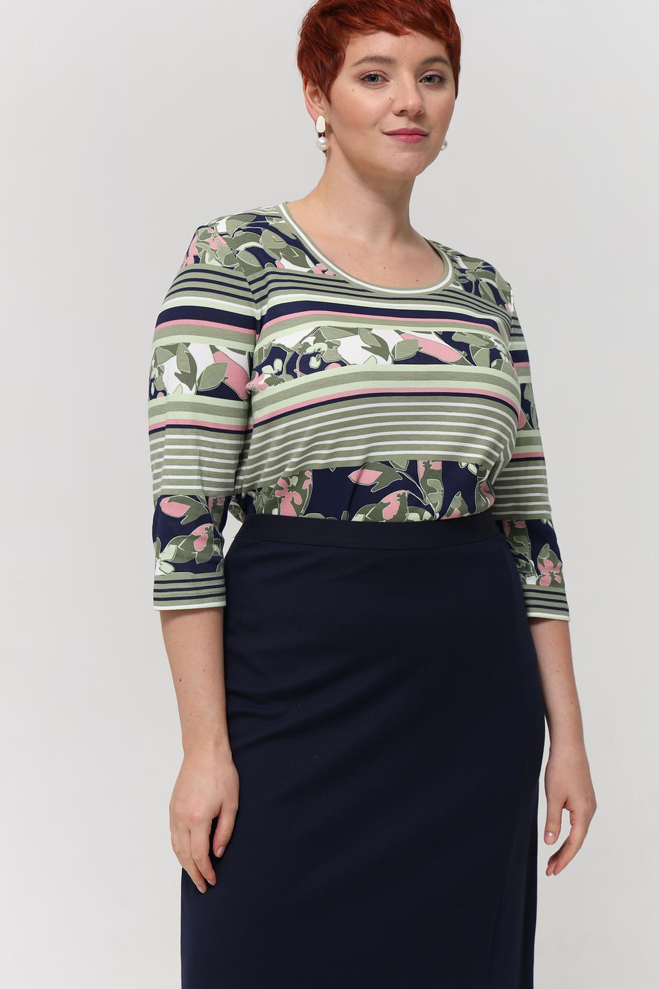 Футболка Olsen с принтом