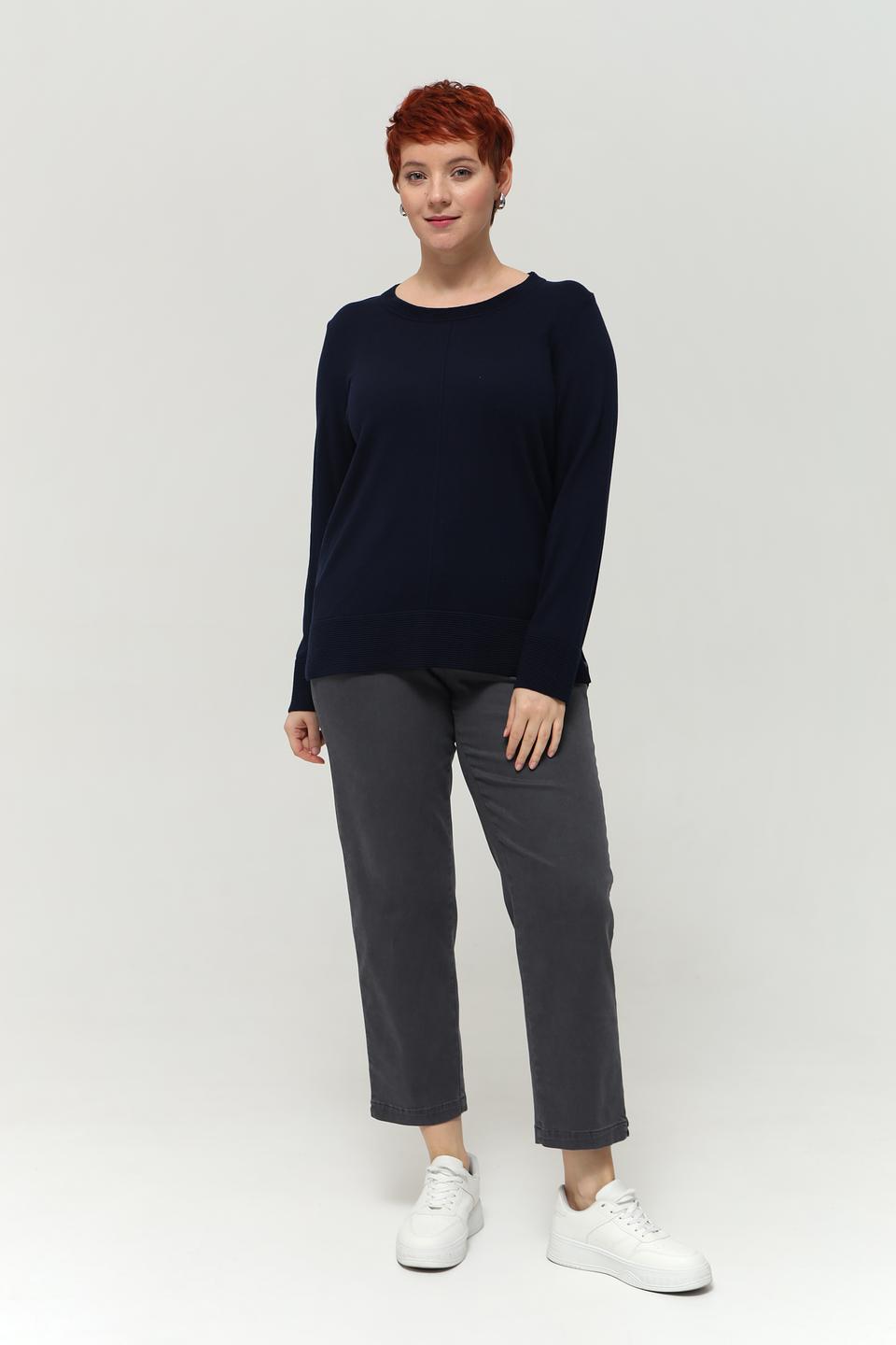 Пуловер Gollehaug тёмно-синий