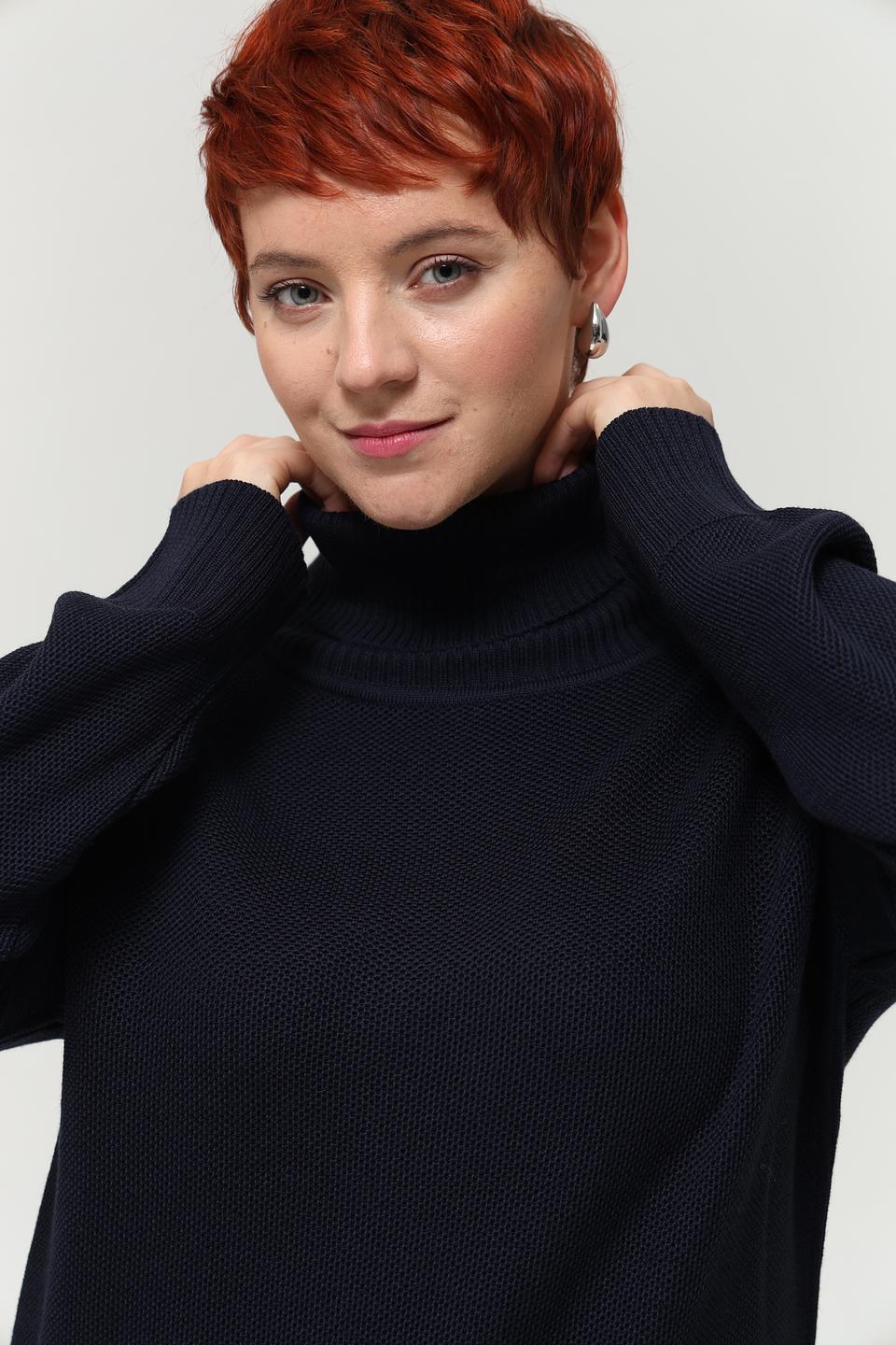 Водолазка Gollehaug тёмно-синяя