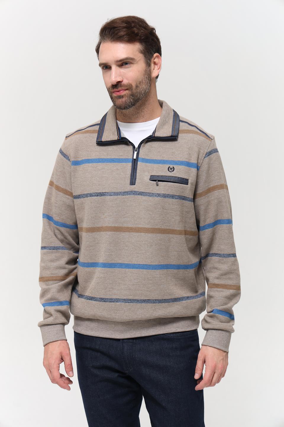 Джемпер Monte Carlo в полоску