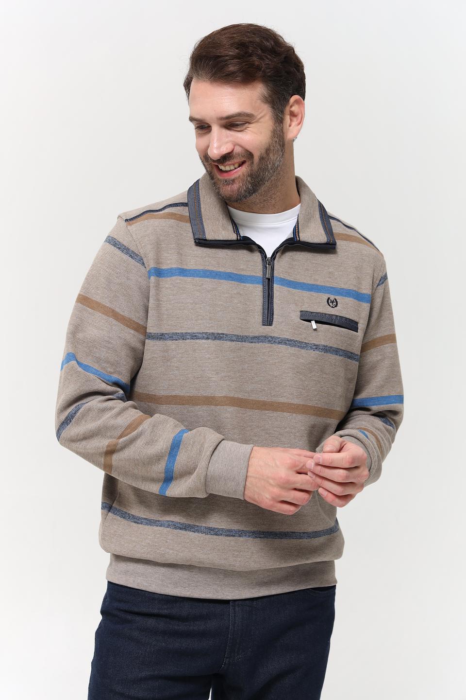 Джемпер Monte Carlo в полоску