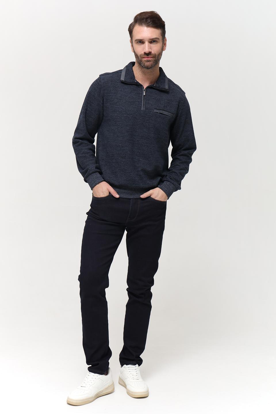 Поло Monte Carlo мужское тёмно-синее