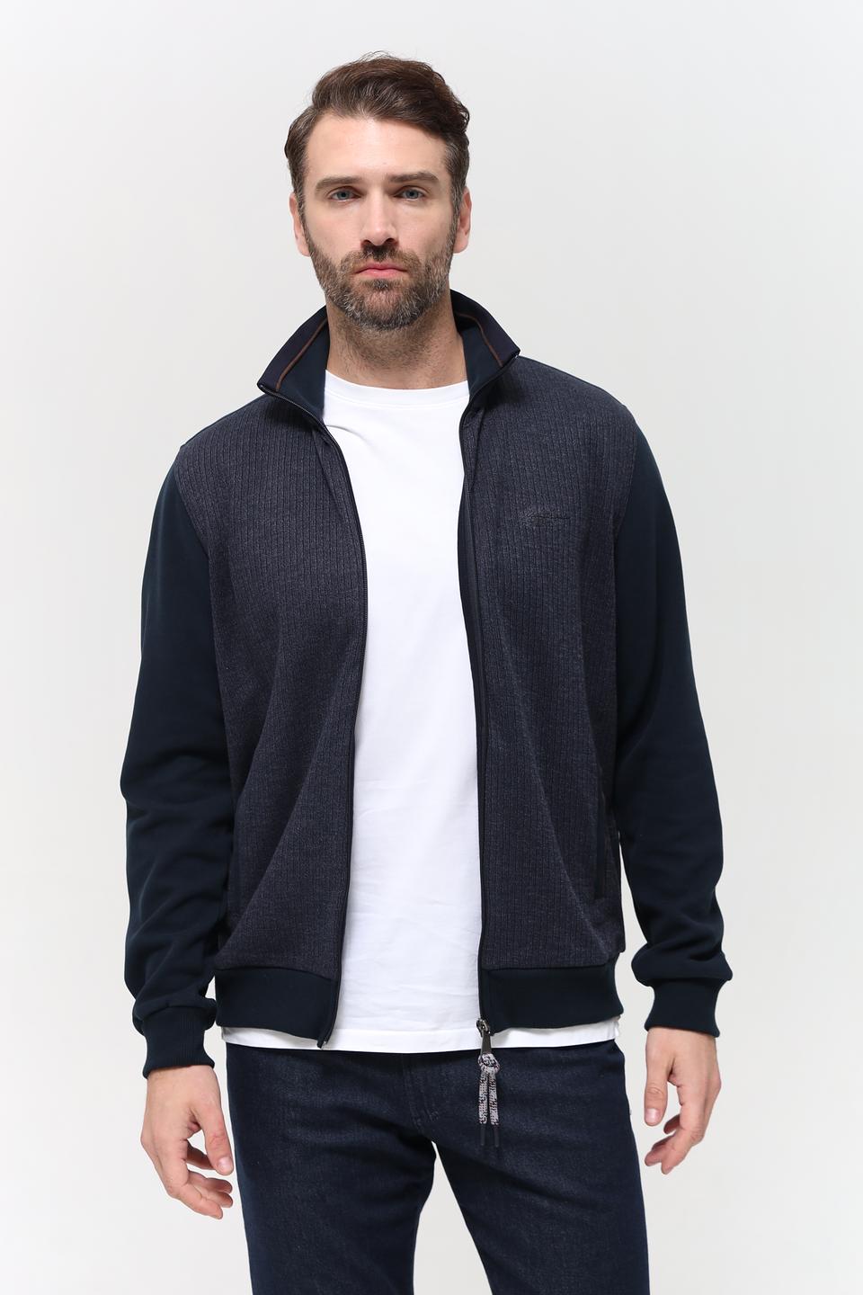 Кардиган Monte Carlo мужской тёмно-синий