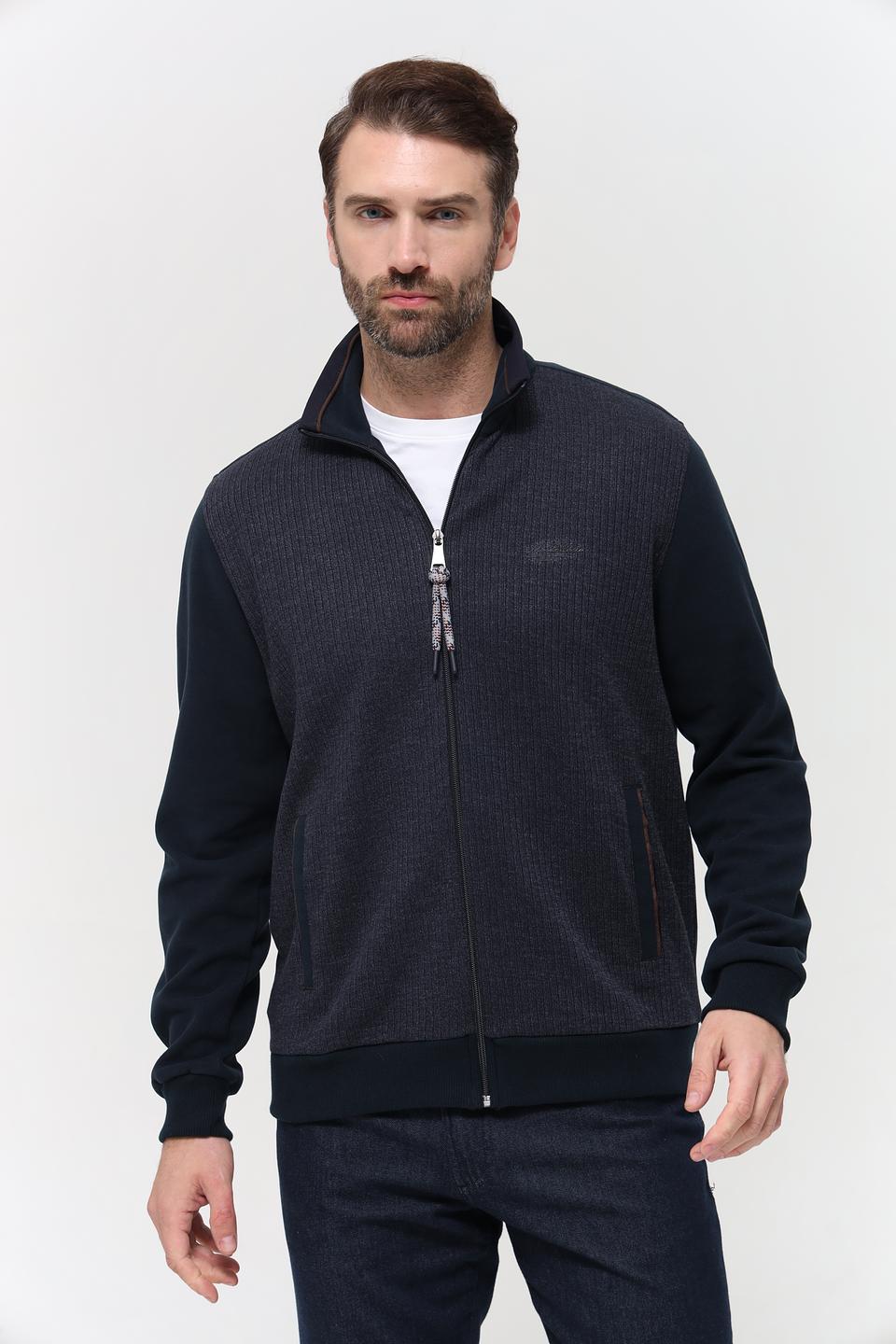 Кардиган Monte Carlo мужской тёмно-синий