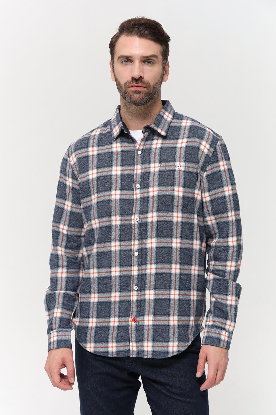 Рубашка Time Zone в клетку