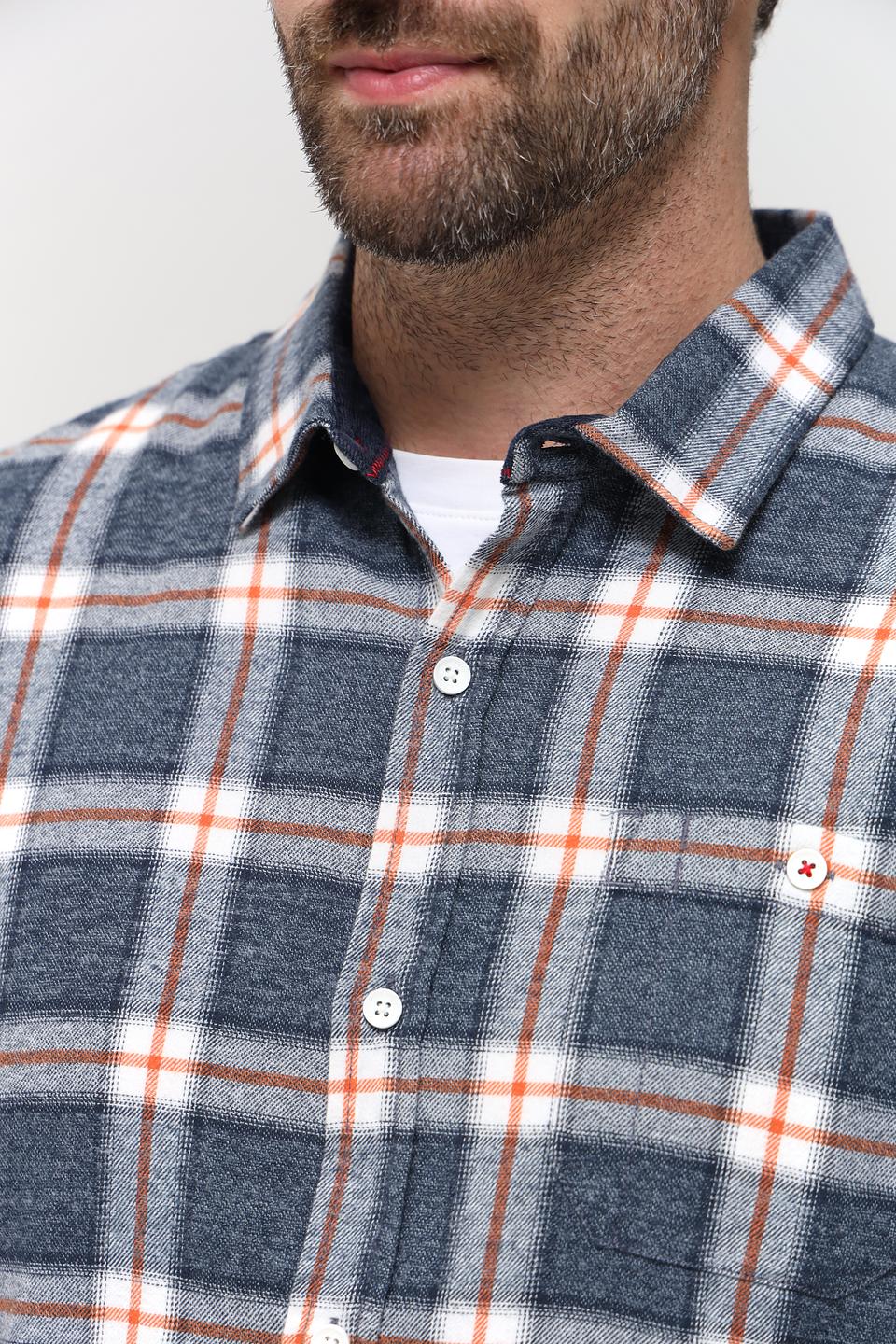 Рубашка Time Zone в клетку