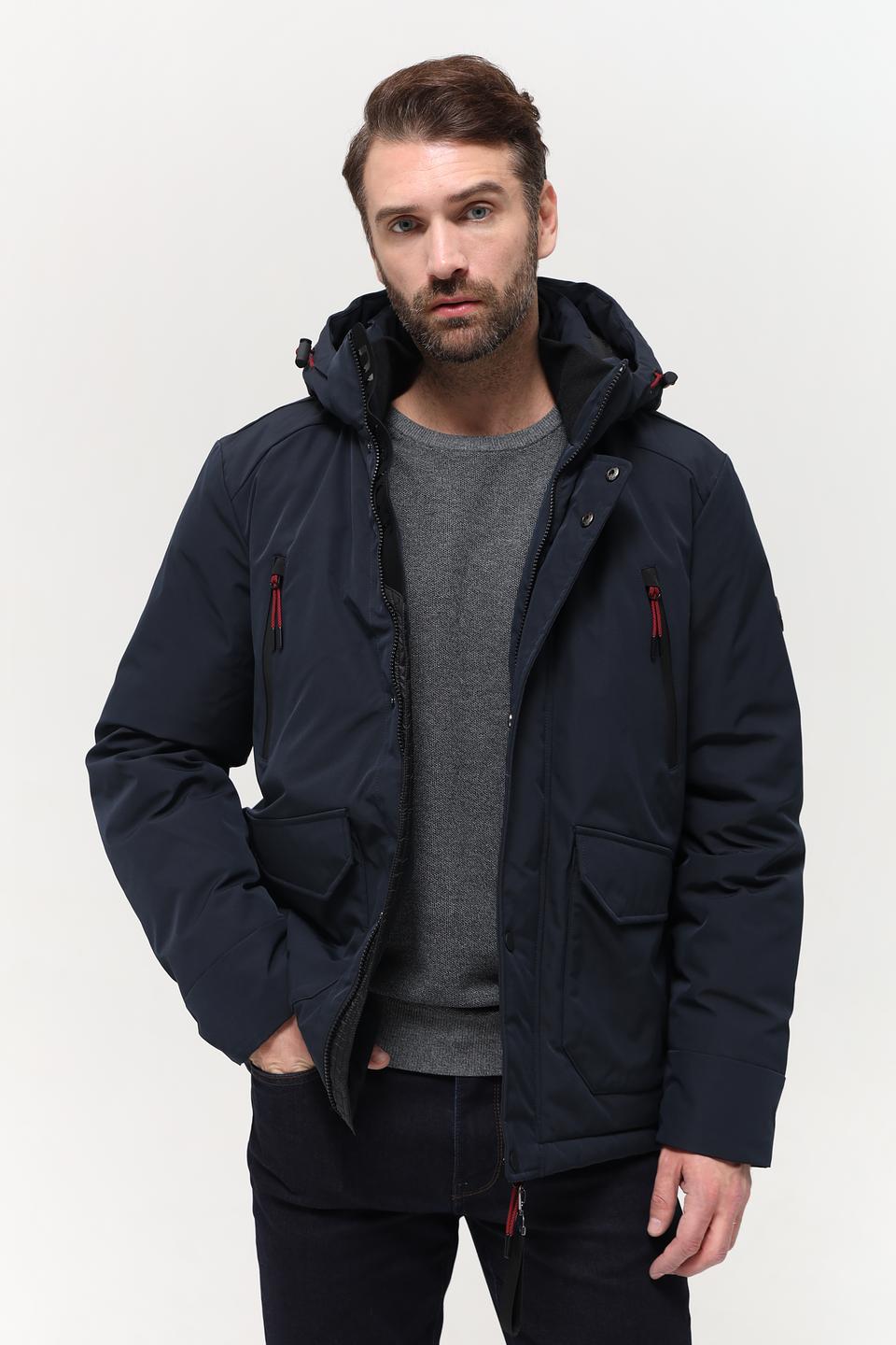Куртка District мужская тёмно-синяя