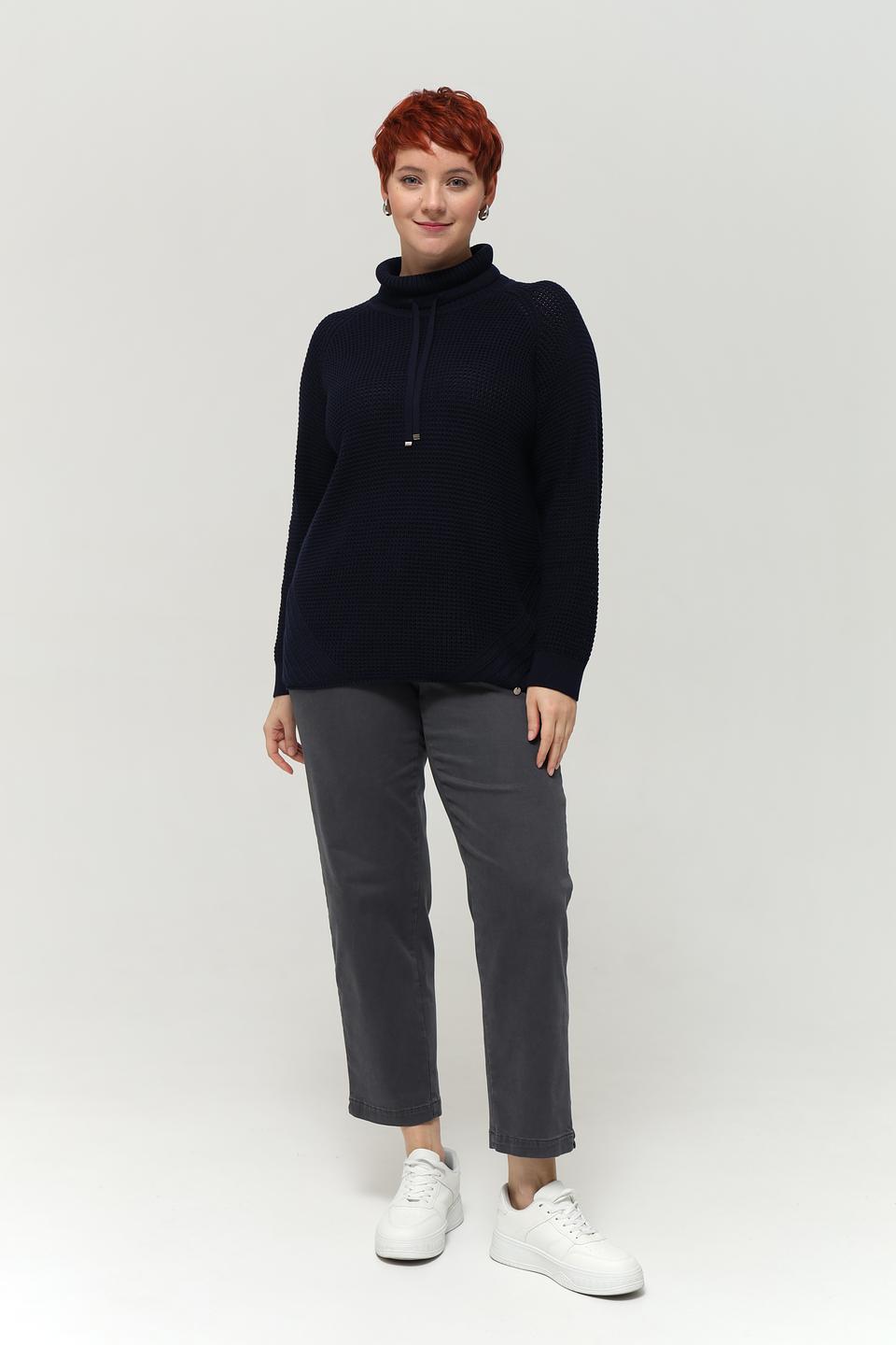 Пуловер Gollehaug с воротником-стойкой