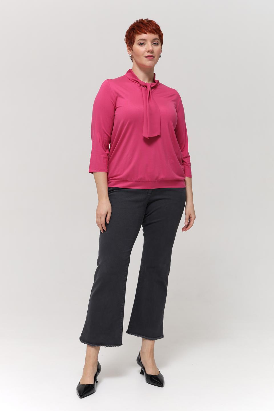 Блуза Frank Walder с завязкой фуксия