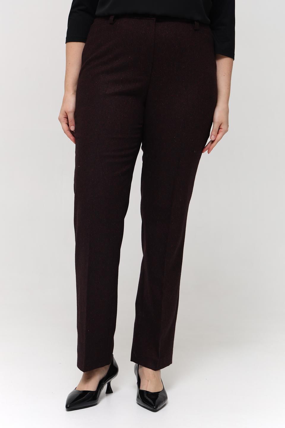 Брюки классические Gardeur бордовые