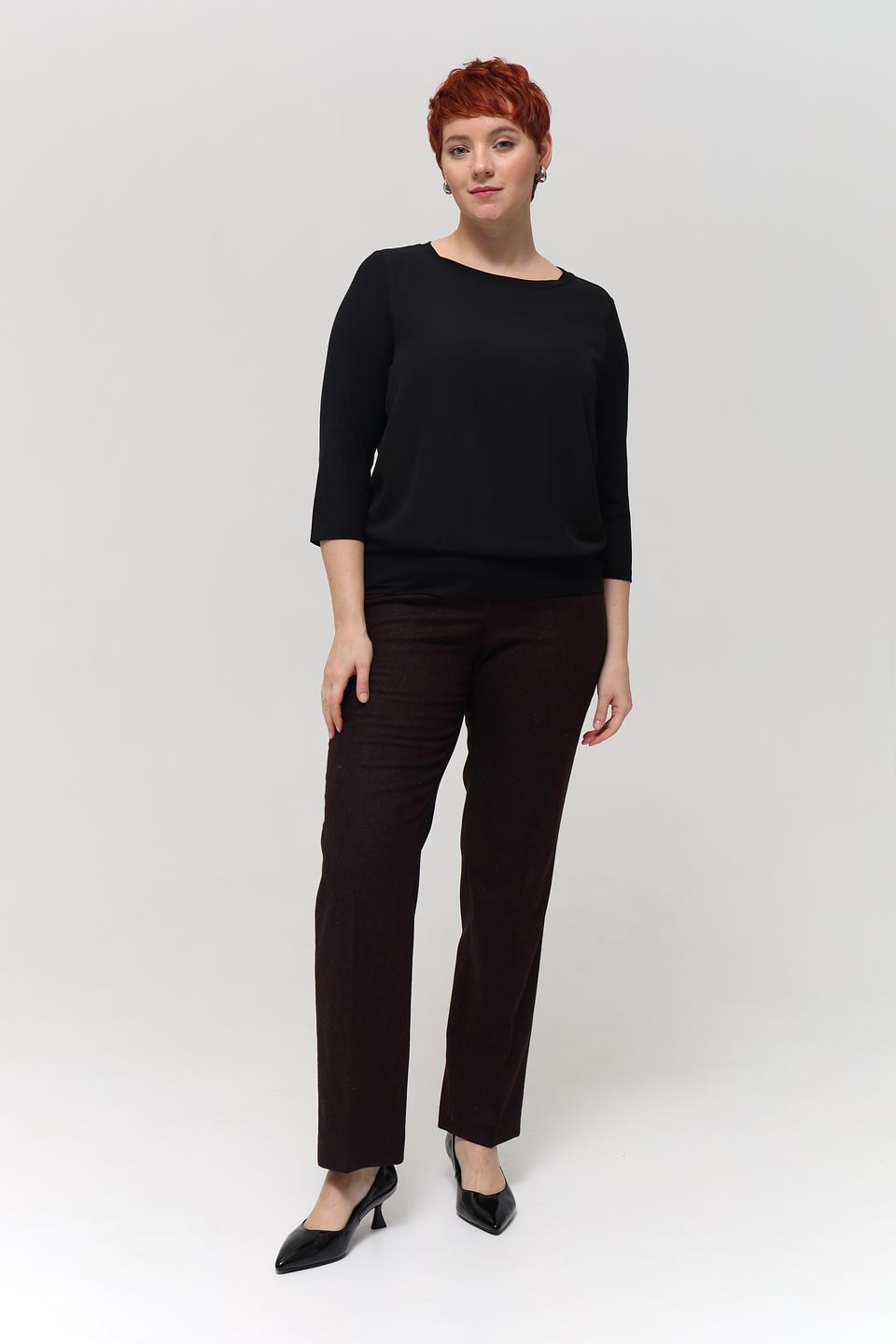 Брюки классические Gardeur бордовые