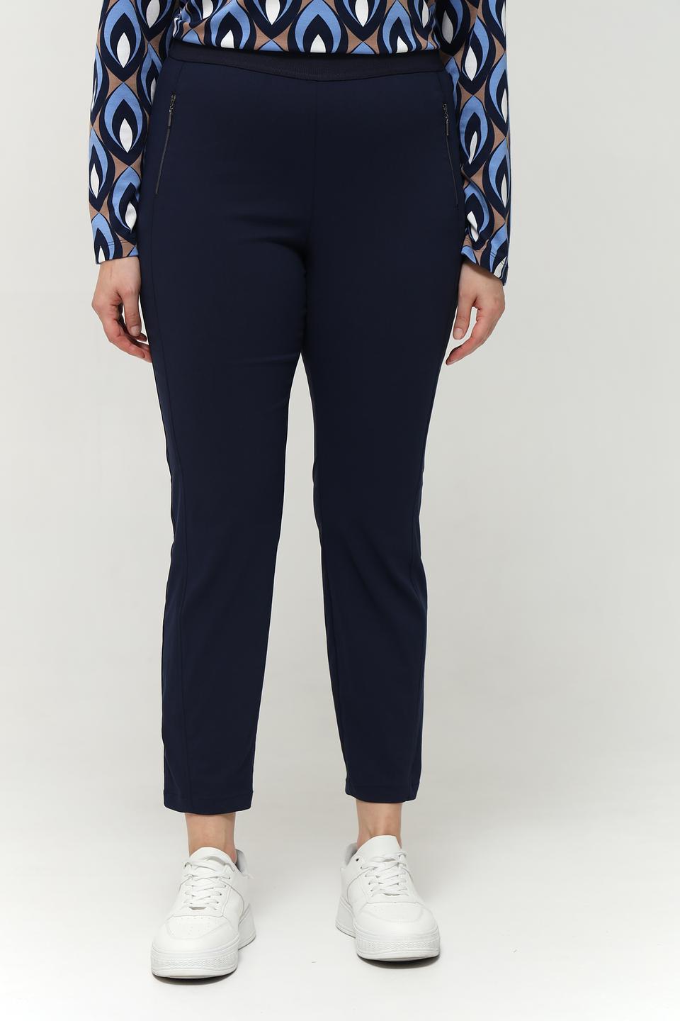 Брюки Via Appia DUE темно-синие