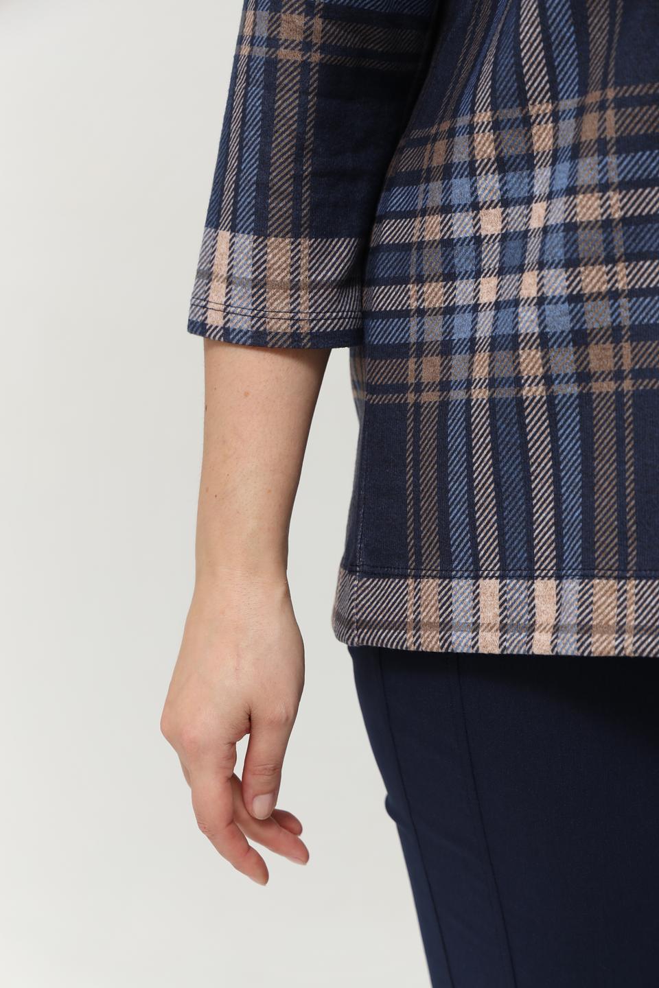 Пуловер Via Appia в клетку