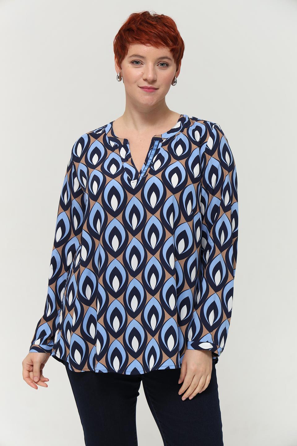 Блуза Via Appia с принтом