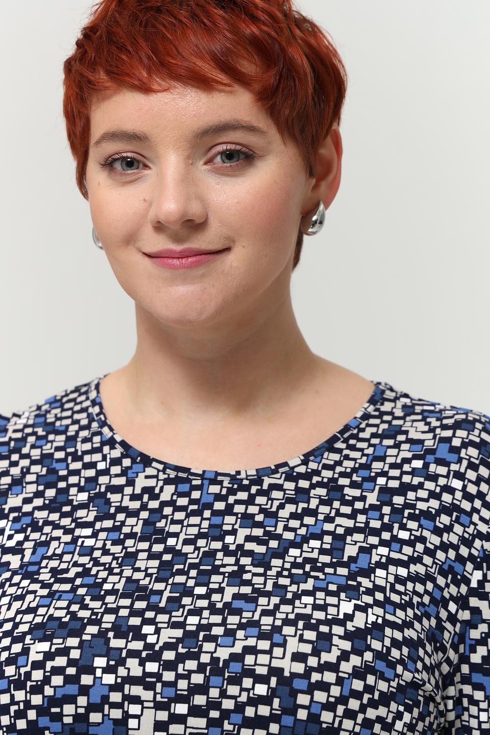 Футболка Barbara Lebek с принтом