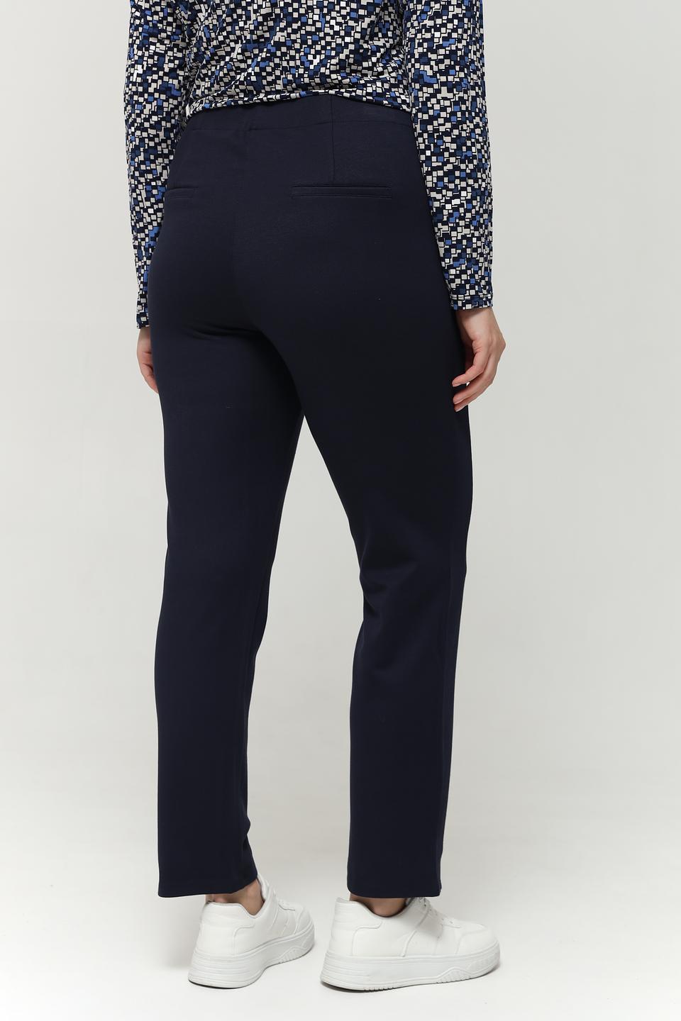 Брюки Lebek классические темно-синие