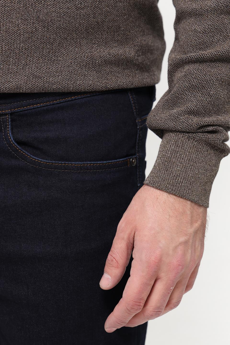 Джинсы Sea Barrier Slim Fit тёмно-синие