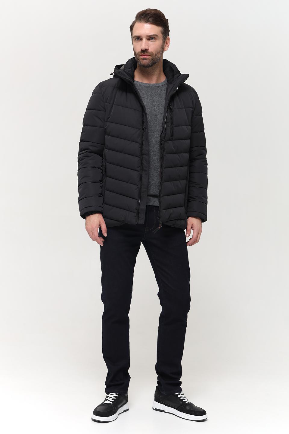 Куртка Casa Moda стеганая чёрная