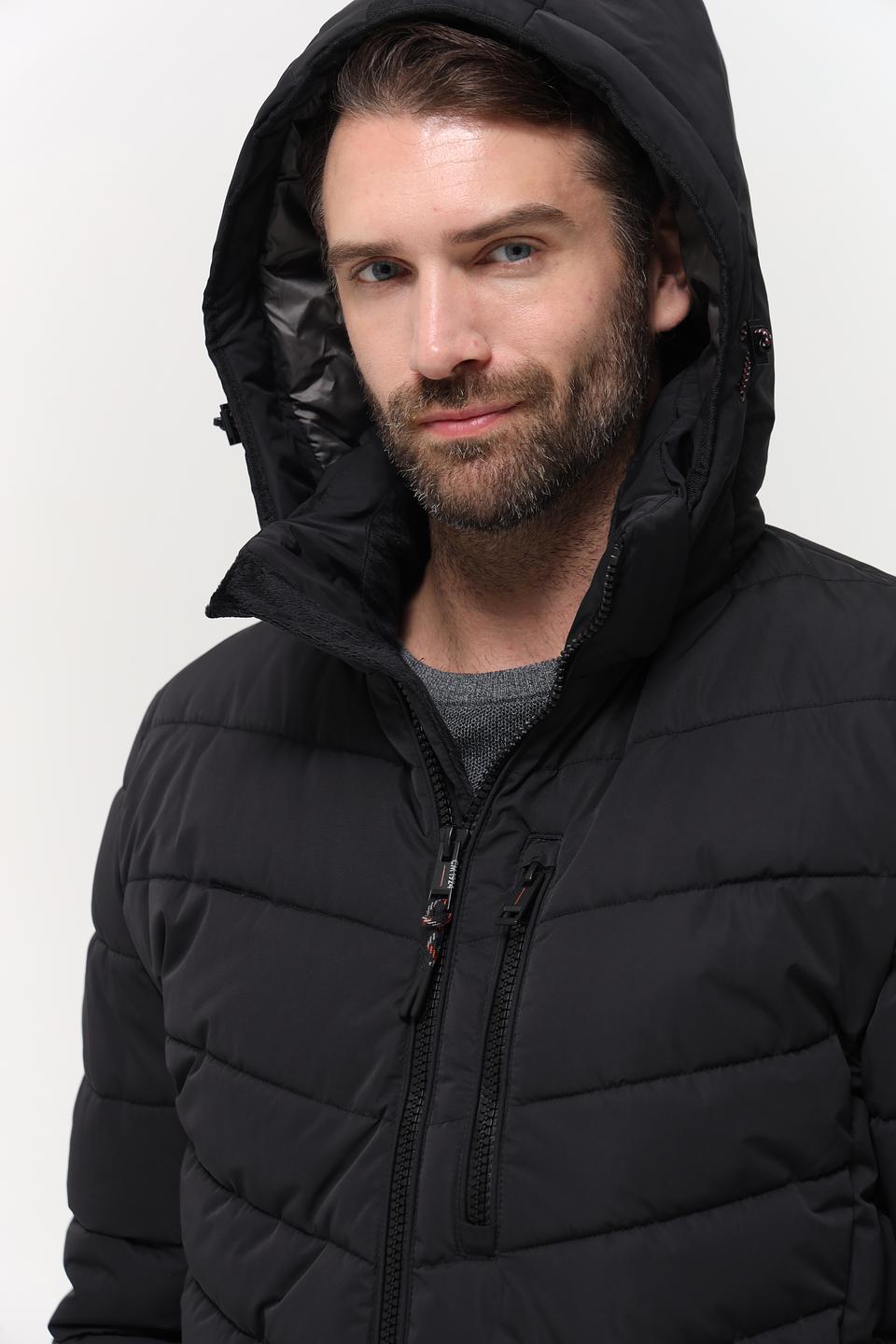 Куртка Casa Moda стеганая чёрная