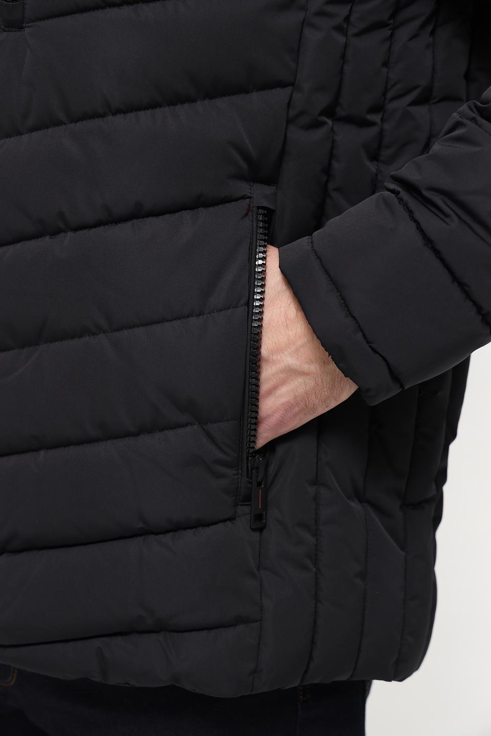 Куртка Casa Moda стеганая чёрная