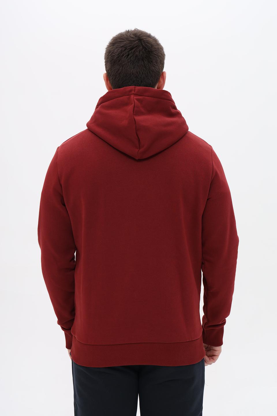 Толстовка Tom Tailor Essentials бордовая