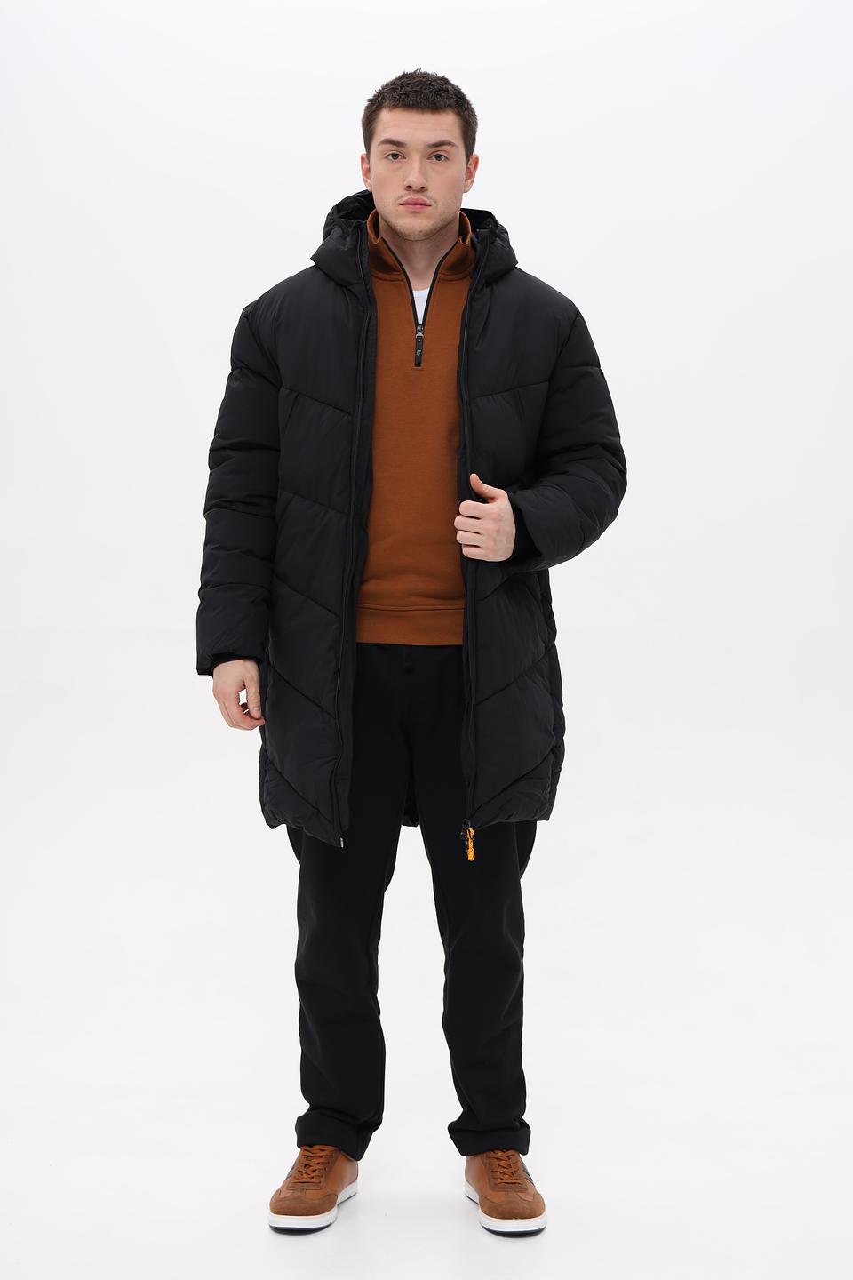 Пальто Tom Tailor denim чёрное