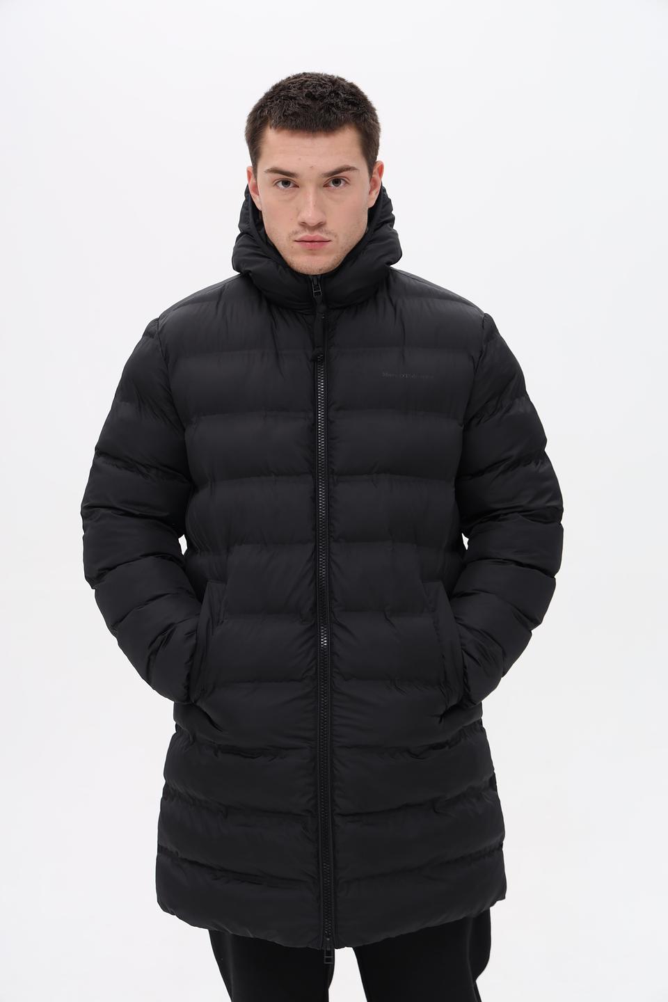 Пальто Marc O Polo DENIM чёрное стеганое