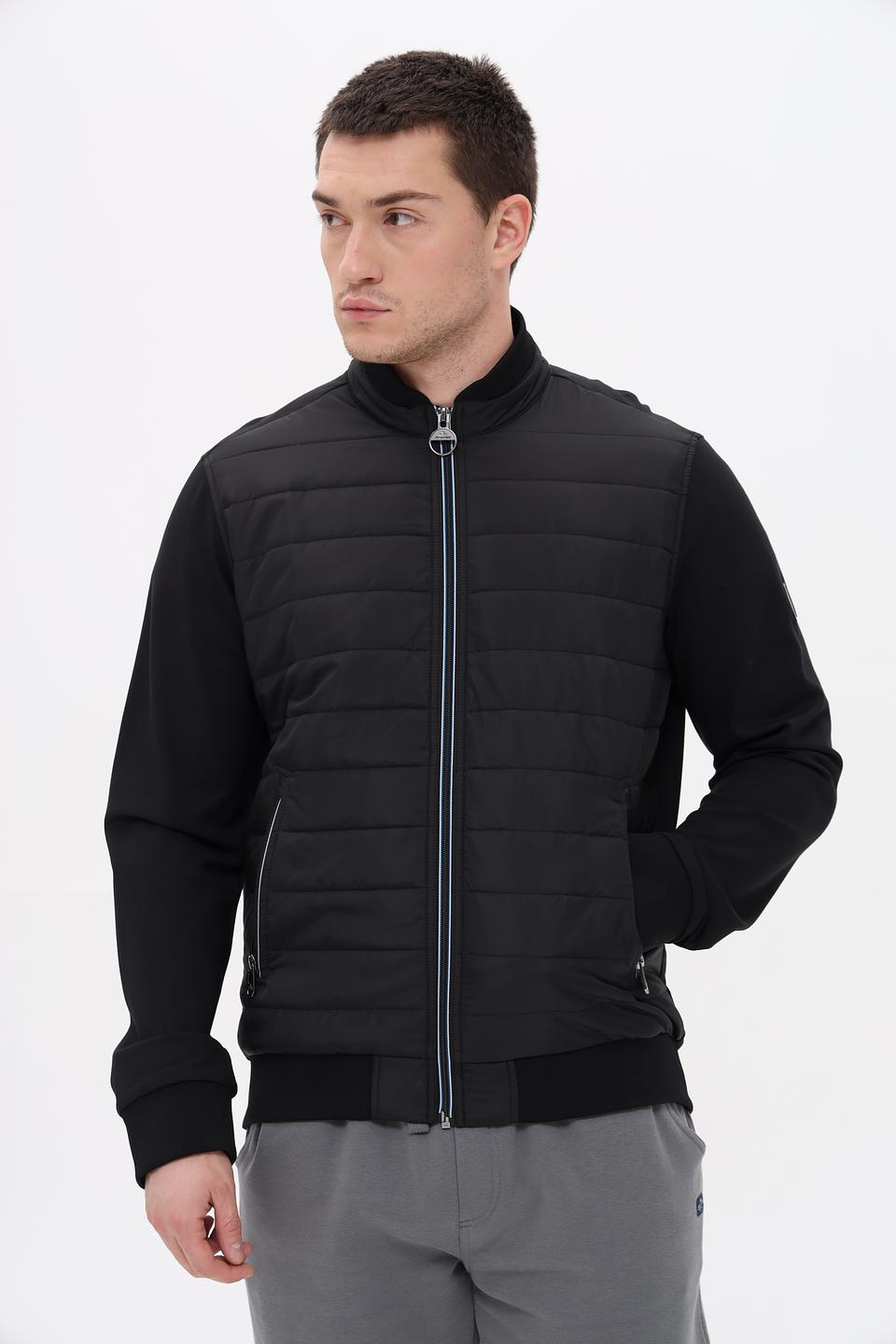 Кардиган New Canadian стеганый черный