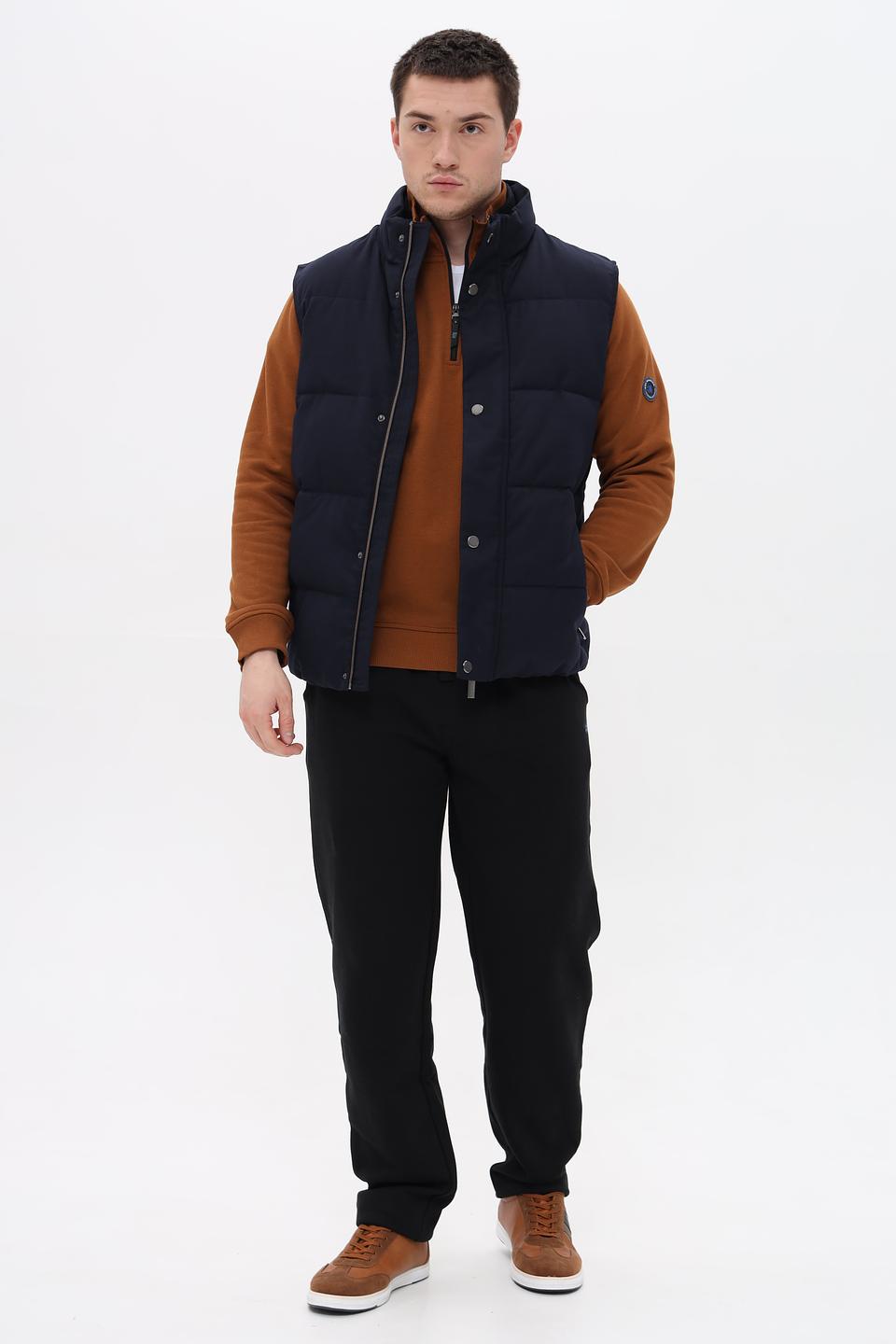 Жилет Bugatti стеганый синий