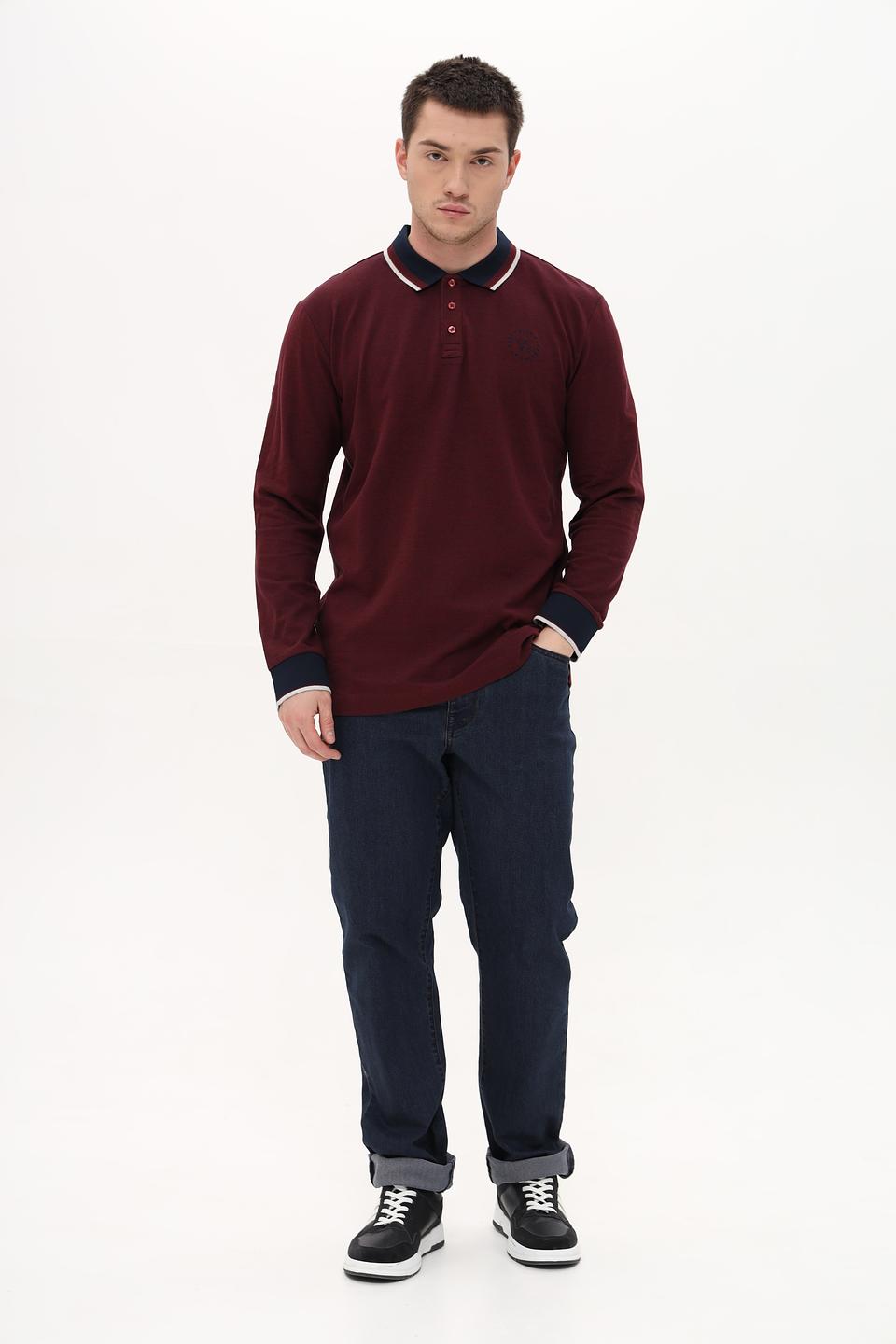 Поло Tom Tailor с длинным рукавом